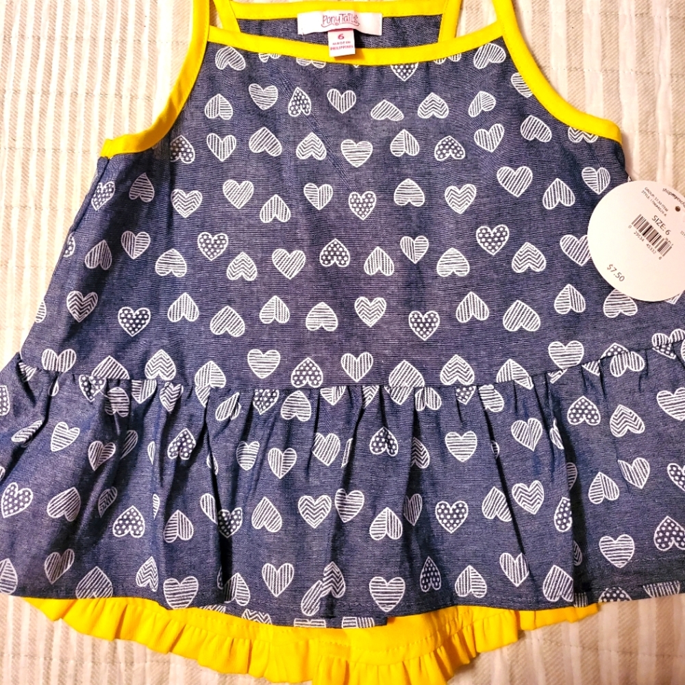 Girls Halter Top & Shorts Outfit